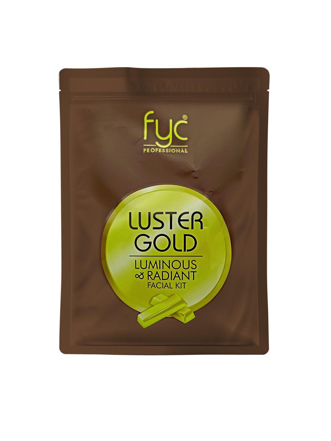 fyc professional luster gold facial kit-55gm