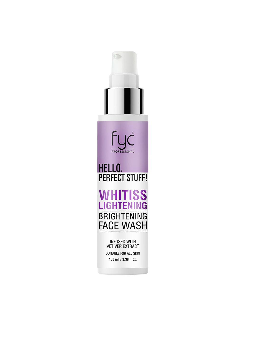 fyc professional whitiss lightening face wash 100ml