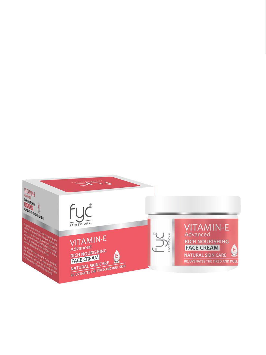 fyc profesttional vitamin - e advanced rich nourishing face cream 250g