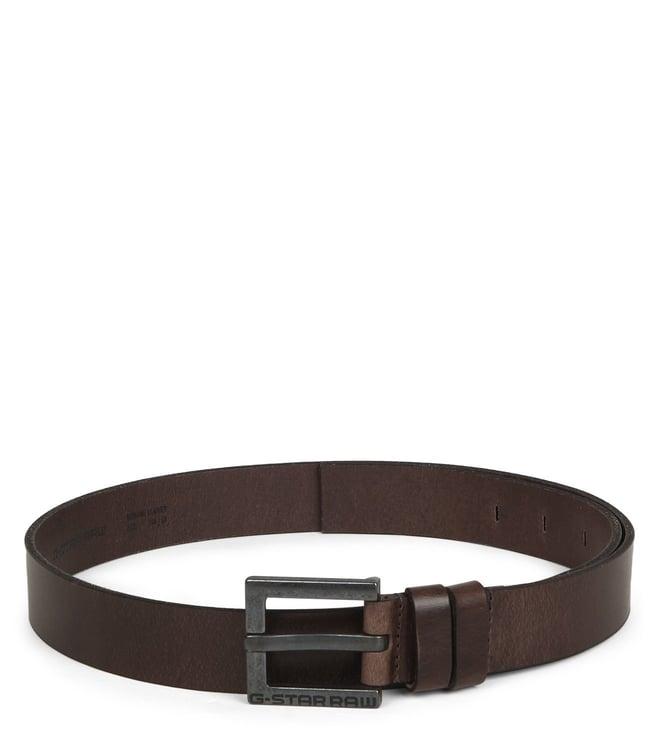 g-star raw dark brown duko belt