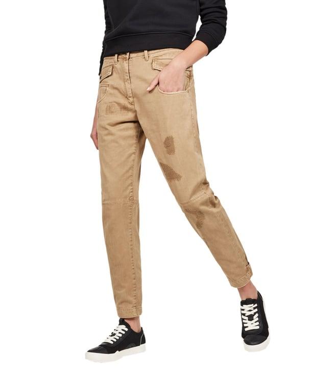 g-star raw sahara boyfriend fit trousers