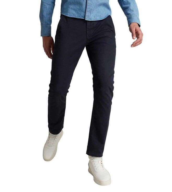 g-star raw vetar fitted blue mid rise chinos