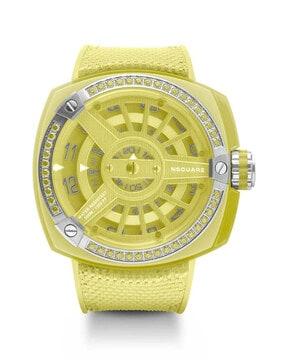 g0369-n19.13 swarovski stone embellished watch