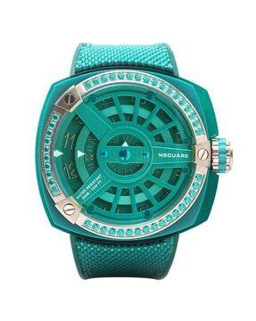 g0369-n19.2 swarovski stone embellished watch