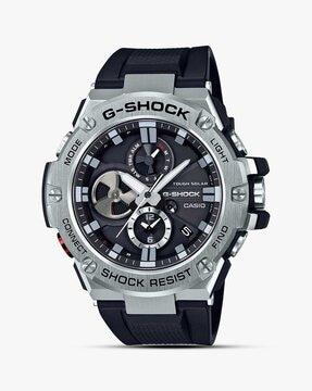 g789 g-shock gst-b100-1adr analog watch with mobile link - tough solar