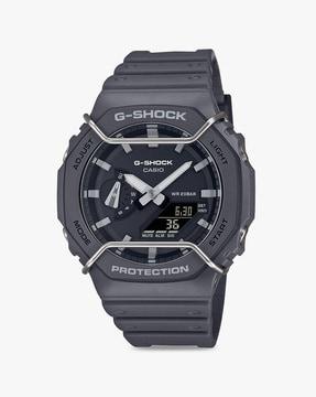 ga-2100pts-8adr analogue-digital watch with tang buckle closure