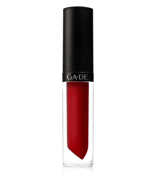 ga-de idyllic matte lip colour 730 really red - 3.5 gm