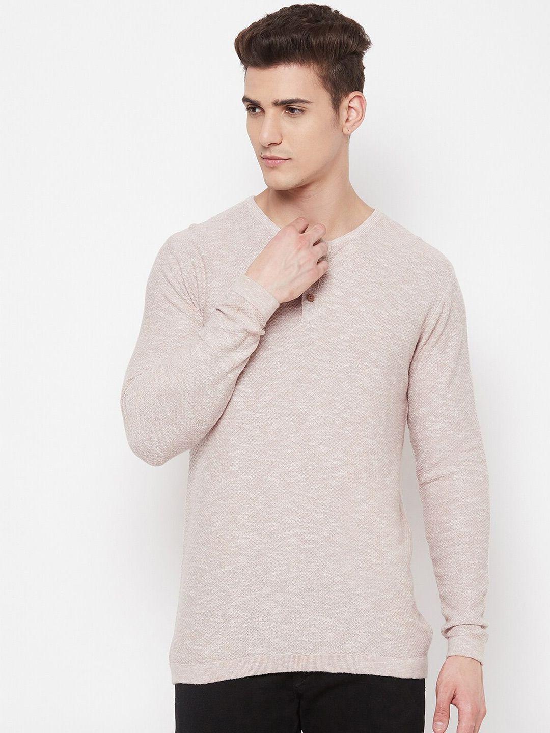 gabble & wolsh henley neck pullover