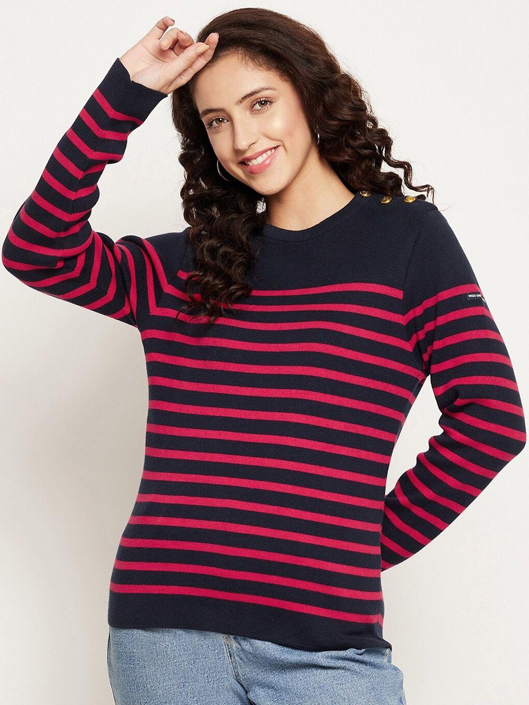 gabble & wolsh striped pure cotton pullover