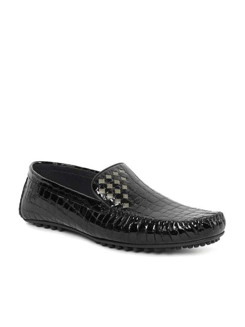 gabicci men's black casual loafers