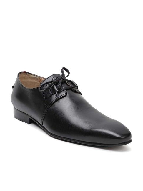 gabicci men's black derby shoes