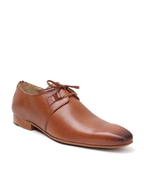 gabicci men's tan derby shoes