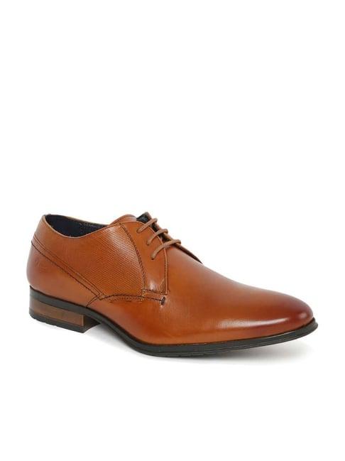 gabicci men's tan derby shoes