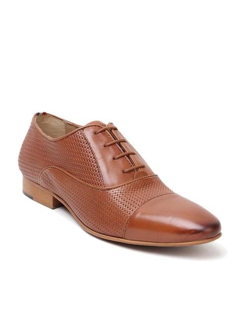 gabicci men's tan oxford shoes