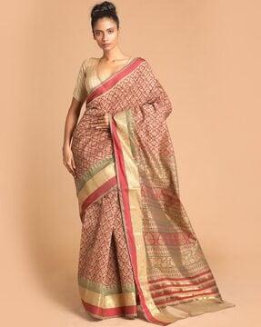 gadwal ethnic motifs saree