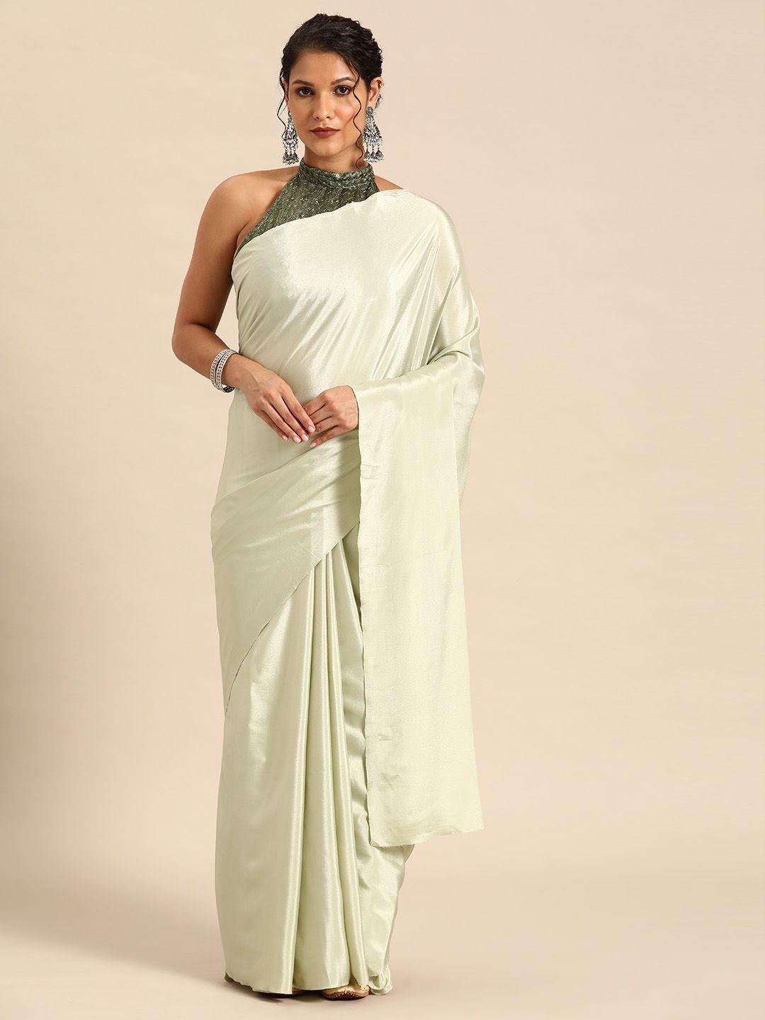 gajarai satin saree