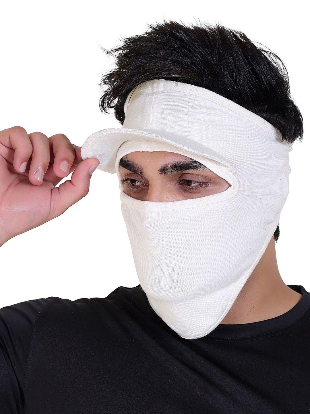 gajraj cotton strechable full face masks with visor