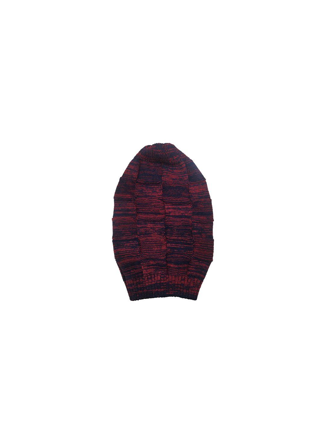 gajraj unisex black woollen beanie