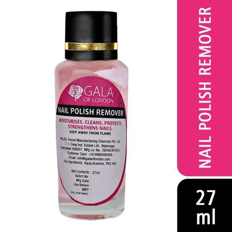 gala of london nail polish remover 27ml