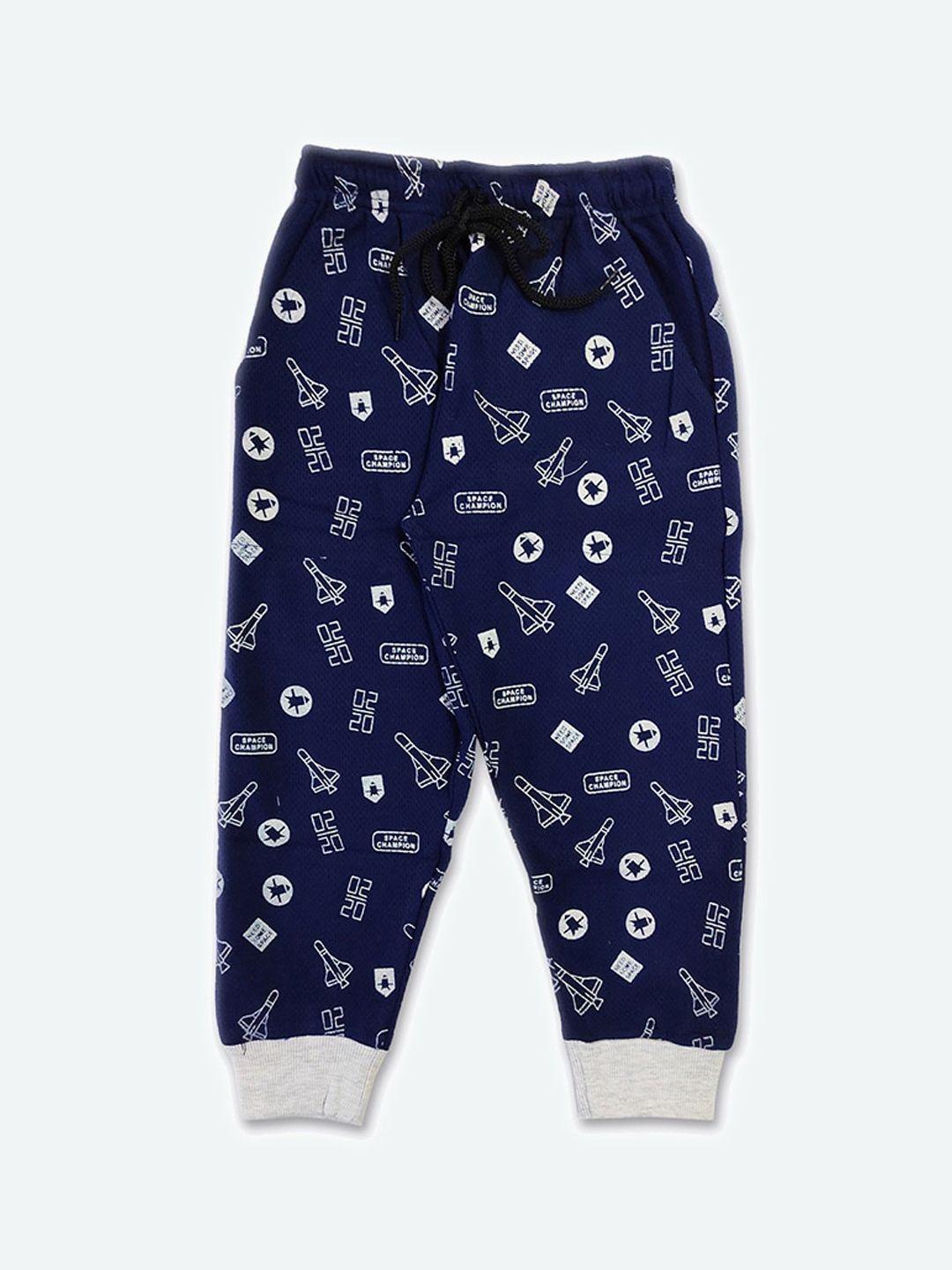 game begins boys mid-rise typography printed cotton joggers