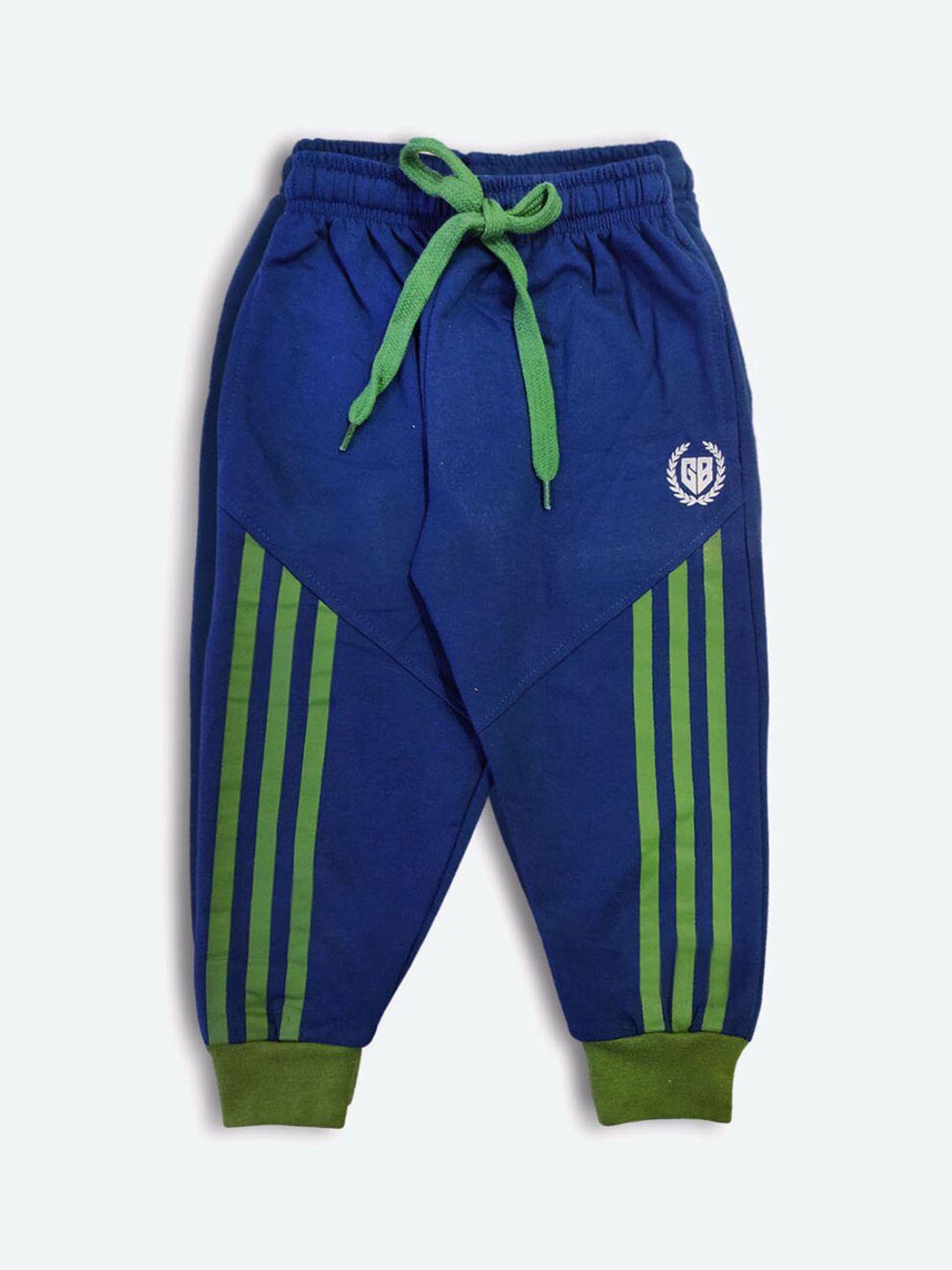game begins boys striped joggers