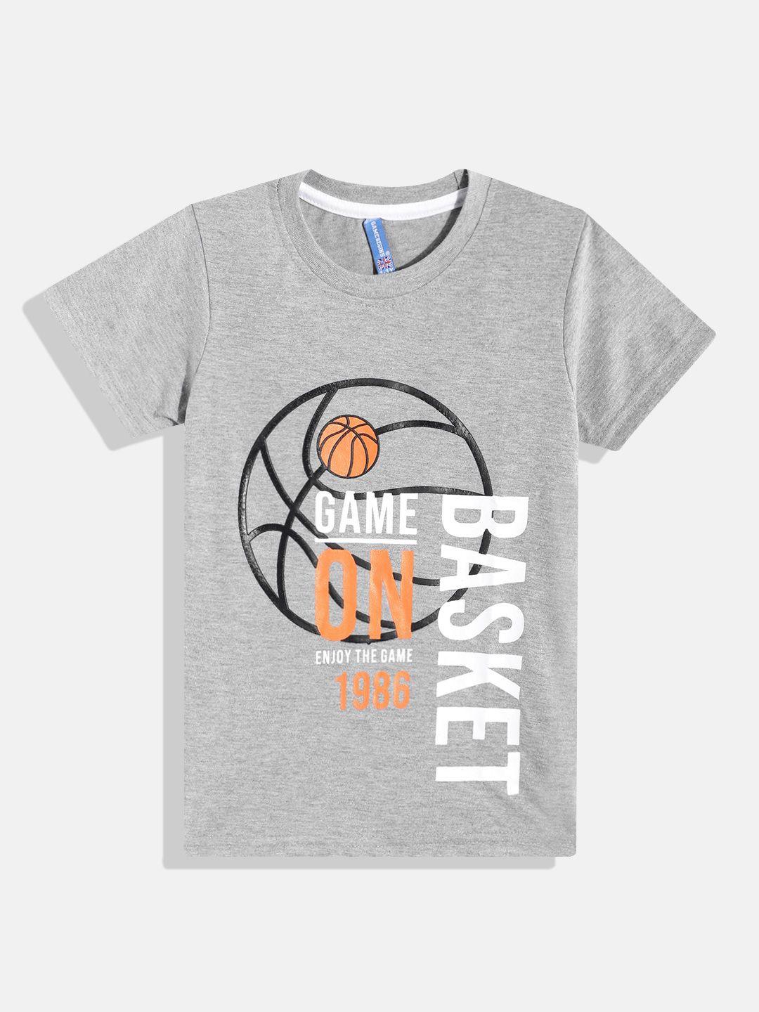 game begins by eteenz boys graphic & typography printed premium cotton t-shirt