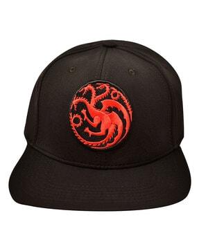 game of thrones embroidered snapback cap