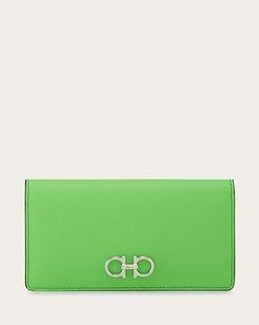 gancini continental bi-fold wallet