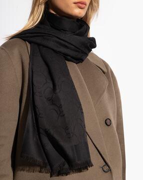 gancini-pattern scarf