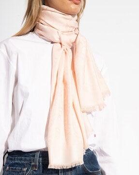 gancini-pattern scarf