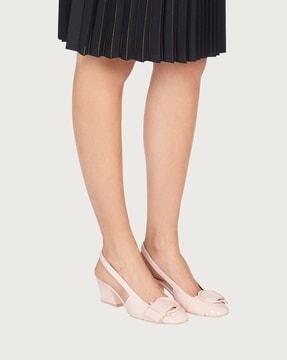 gancini slingback pumps