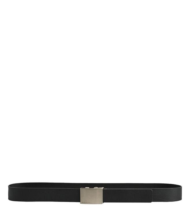 gant black fashion slider buckle casual belt