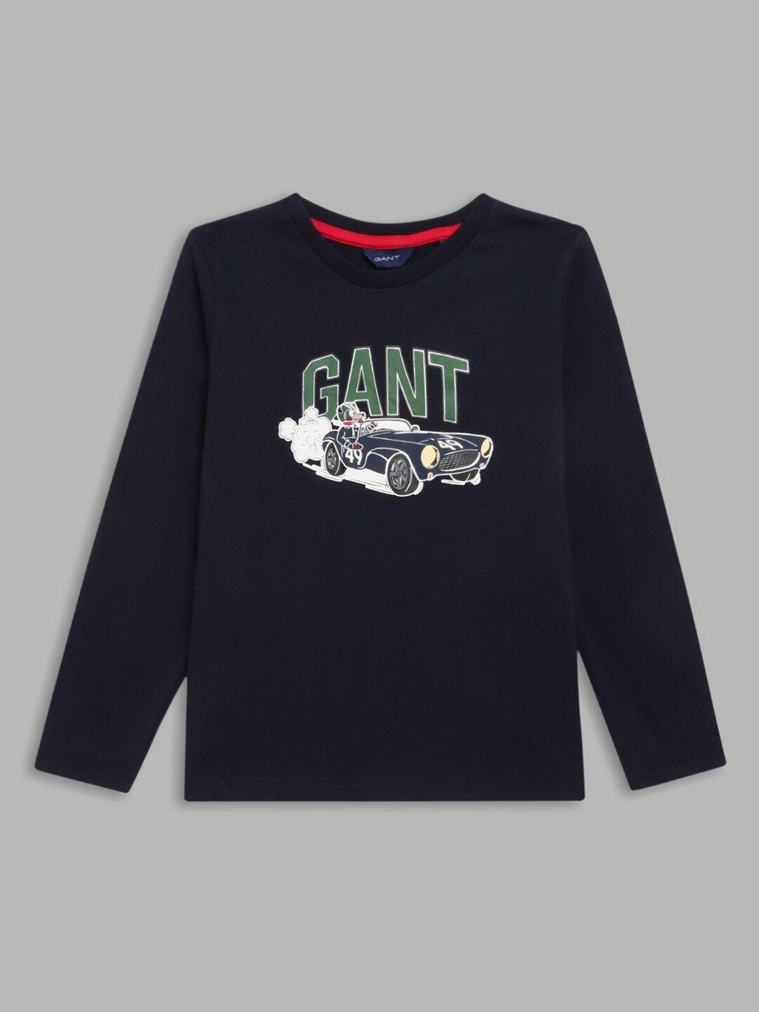gant-boys-grey-typography-printed-cotton-t-shirt