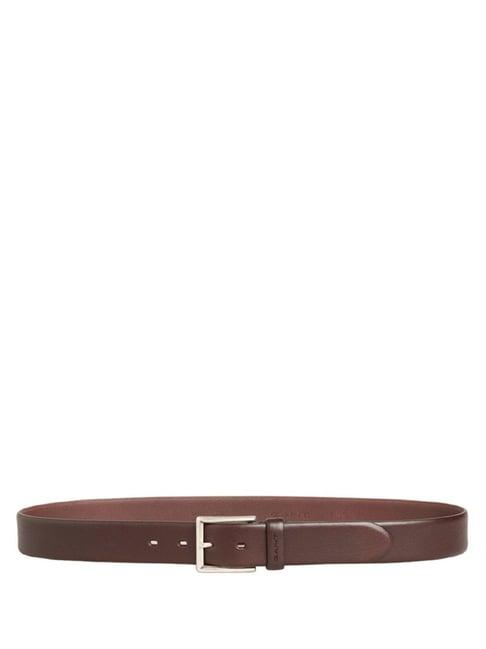 gant brown casual belt