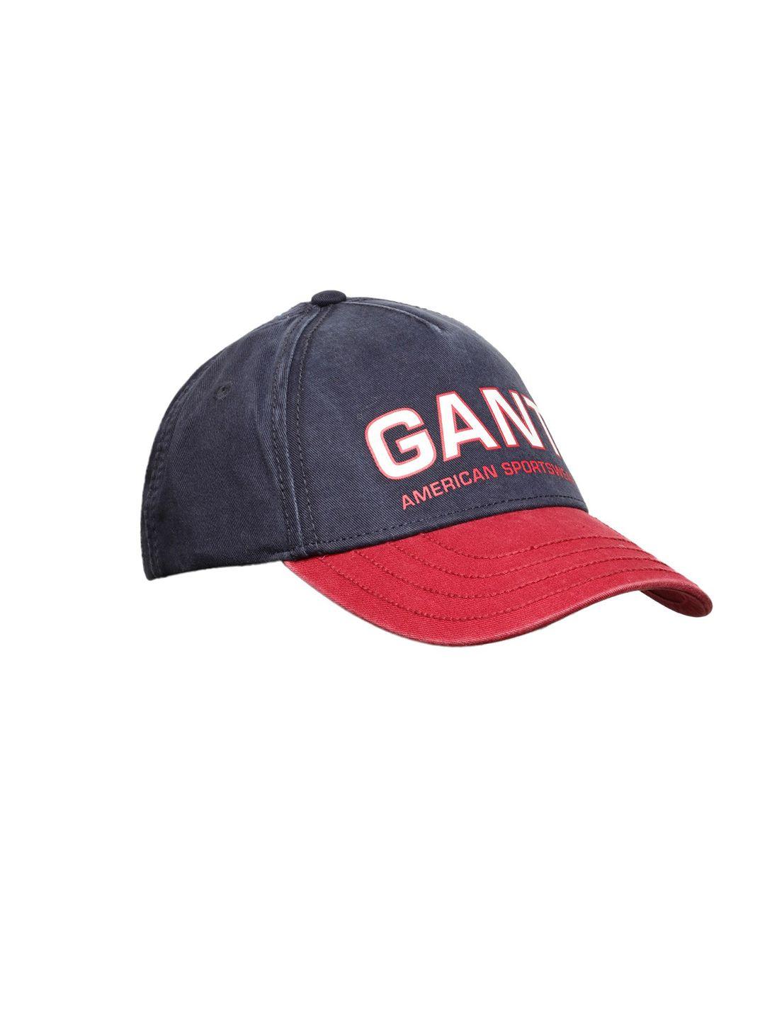 gant men blue & red baseball cap