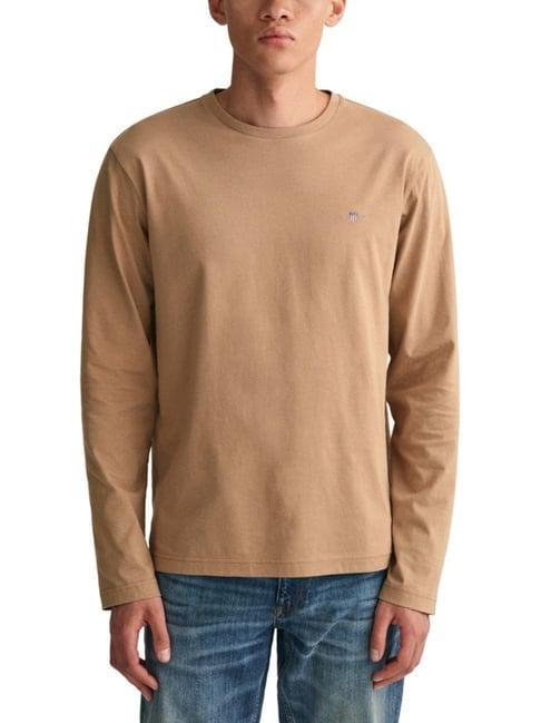 gant beige regular fit t-shirt