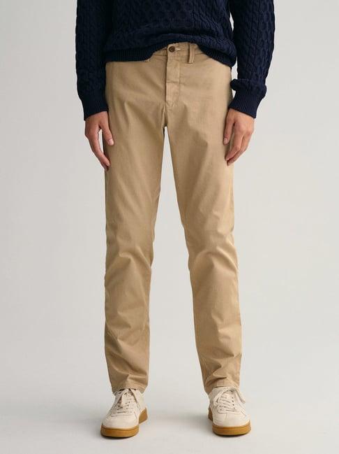 gant beige slim fit chinos