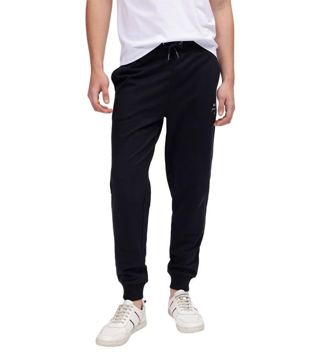 gant black regular fit joggers