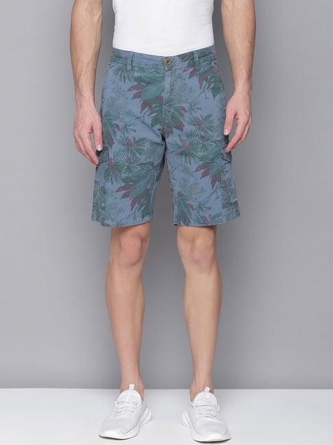 gant blue printed shorts