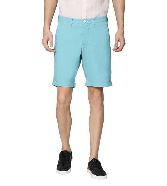 gant blue regular fit shorts