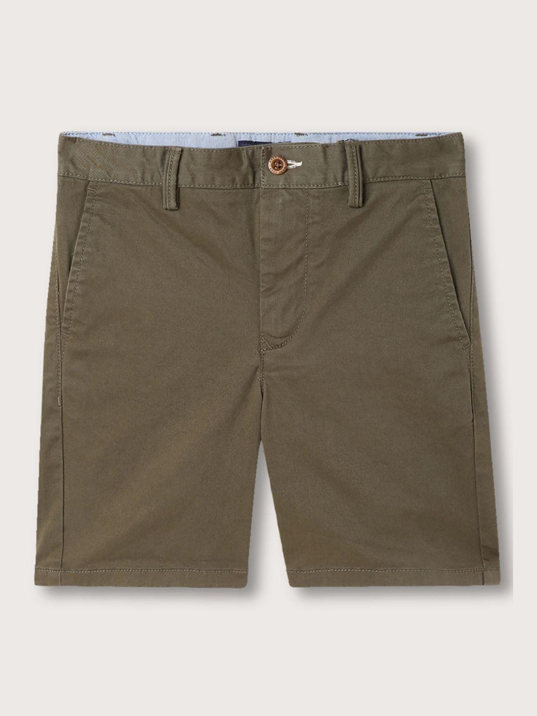 gant boys mid-rise organic cotton chino shorts