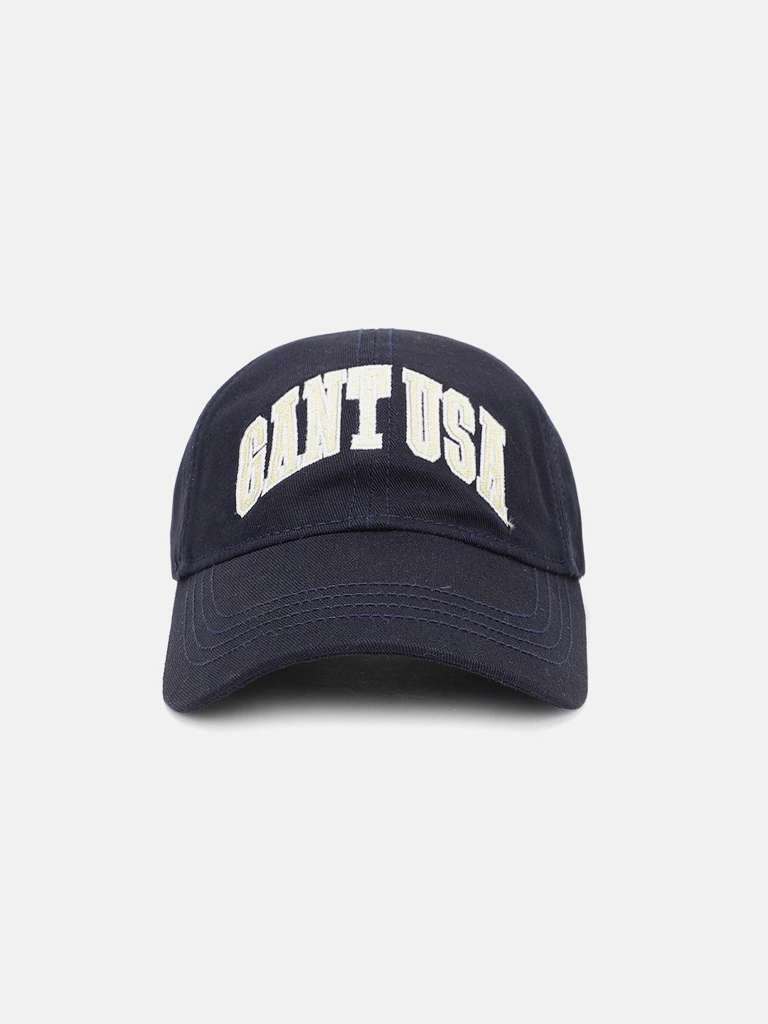 gant boys typography embroidered pure cotton baseball cap