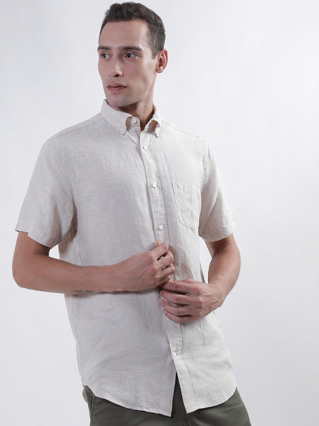 gant button-down collar casual shirt