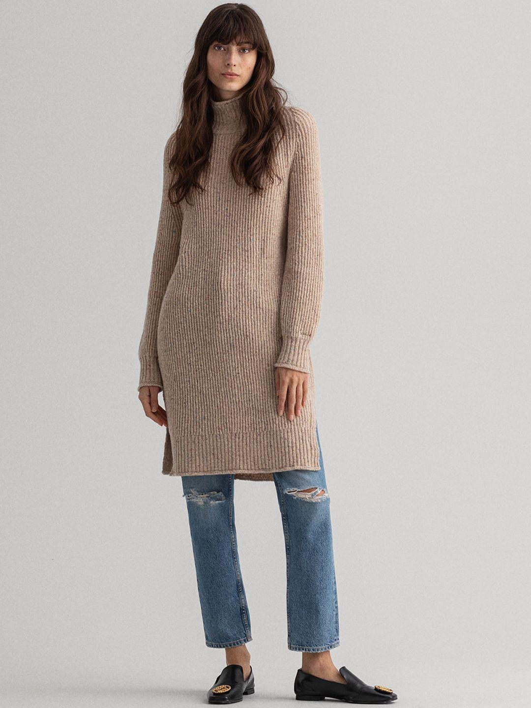 gant cream-coloured jumper dress