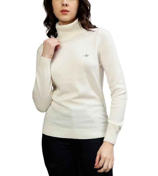 gant cream fashion regular fit sweater
