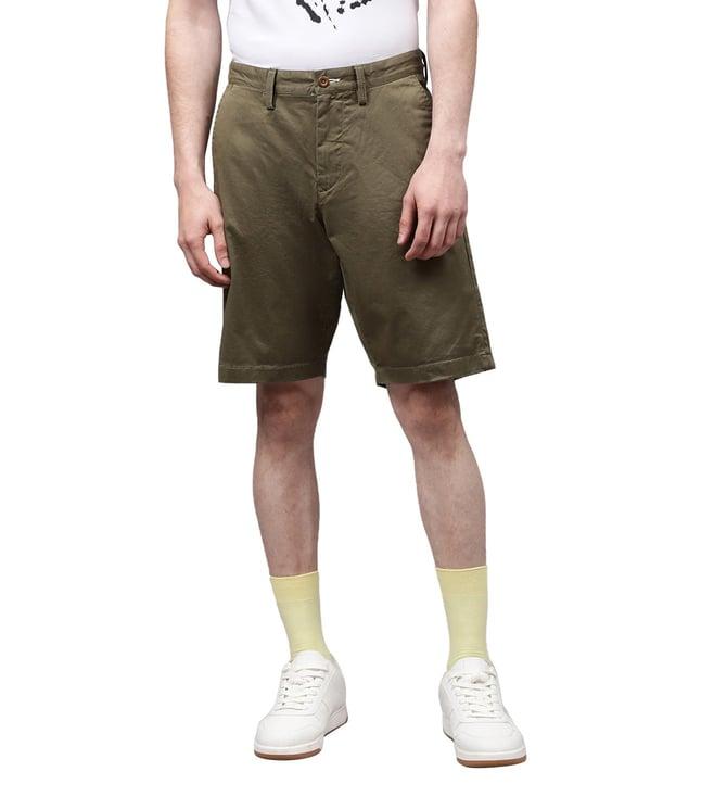 gant green regular fit shorts