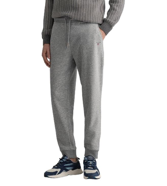 gant grey regular fit trackpants