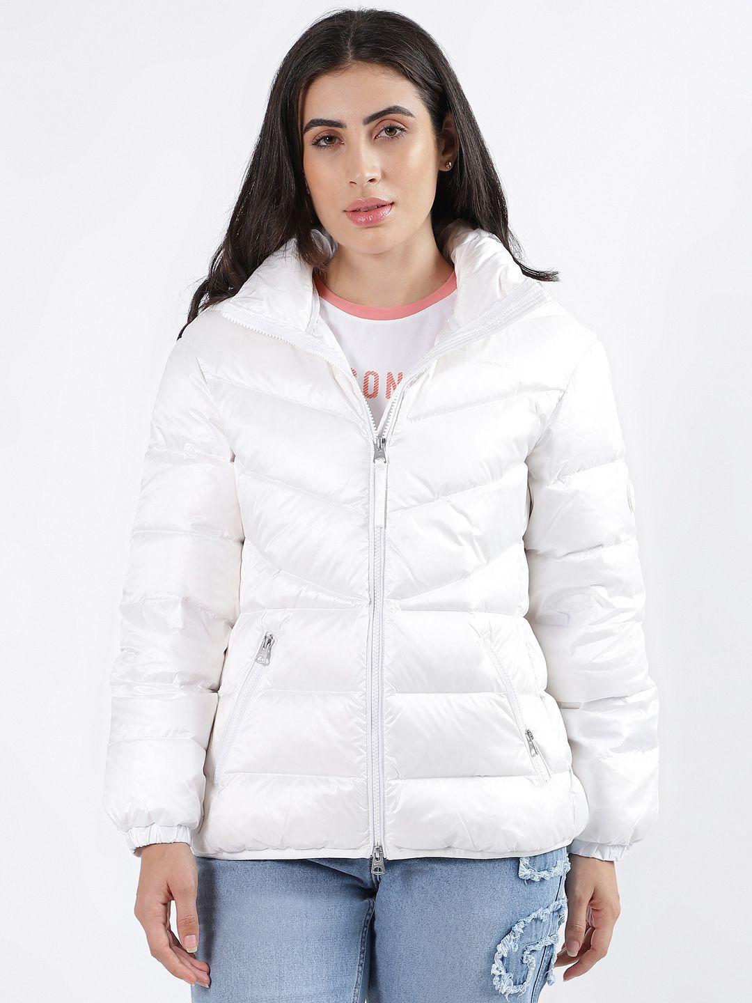 gant long sleeves hood puffer jacket