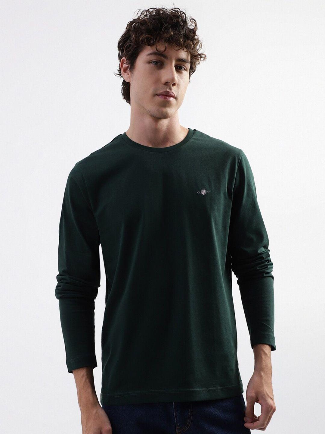 gant long sleeves pure cotton t-shirt