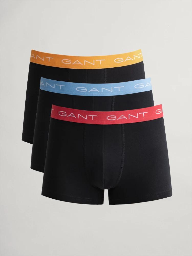 gant men black regular fit briefs